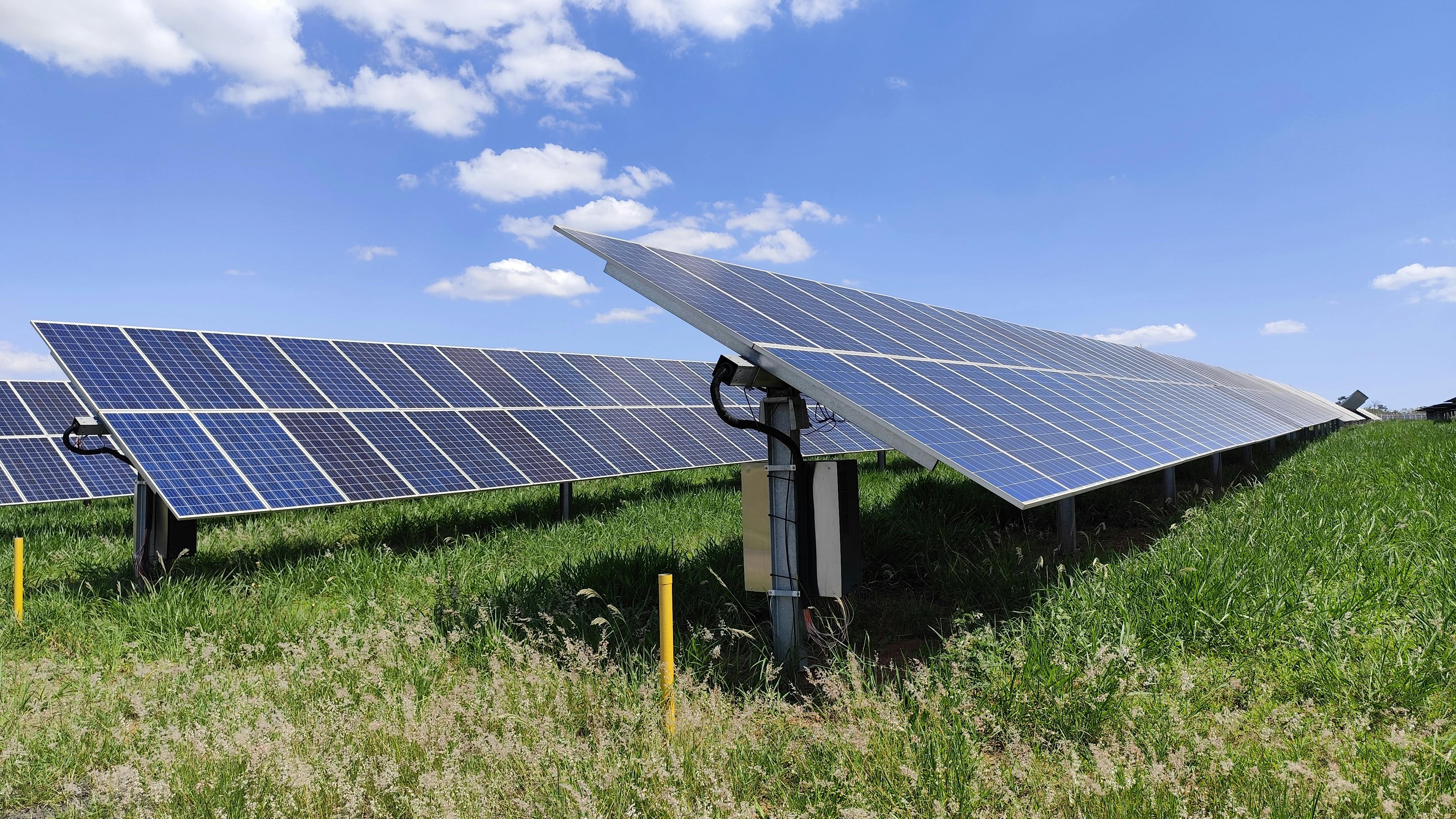 On-site solar installation at Sahu Agro, Madhya Pradesh, 100 kW capacity